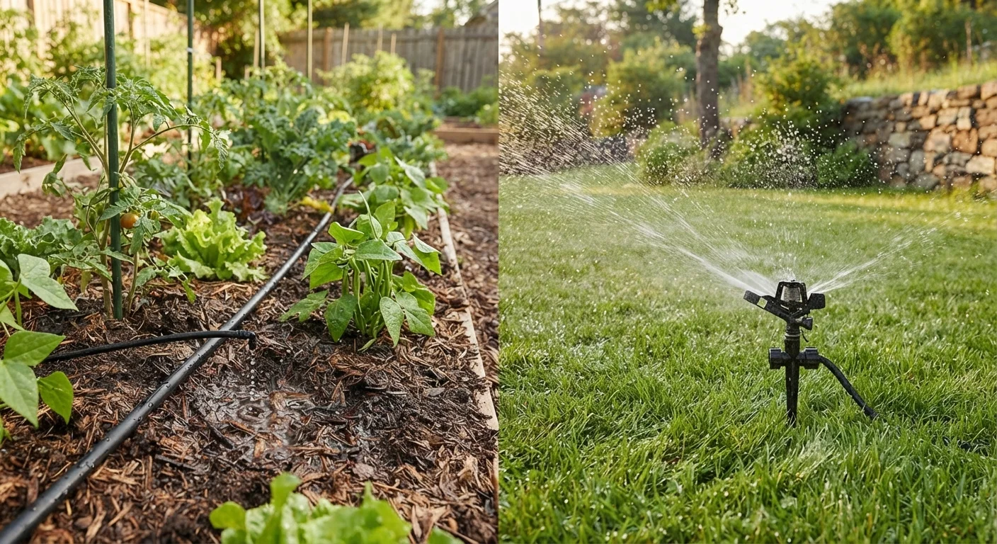 Drip Irrigation vs. Sprinkler Systems: Choosing the Right Watering Approach