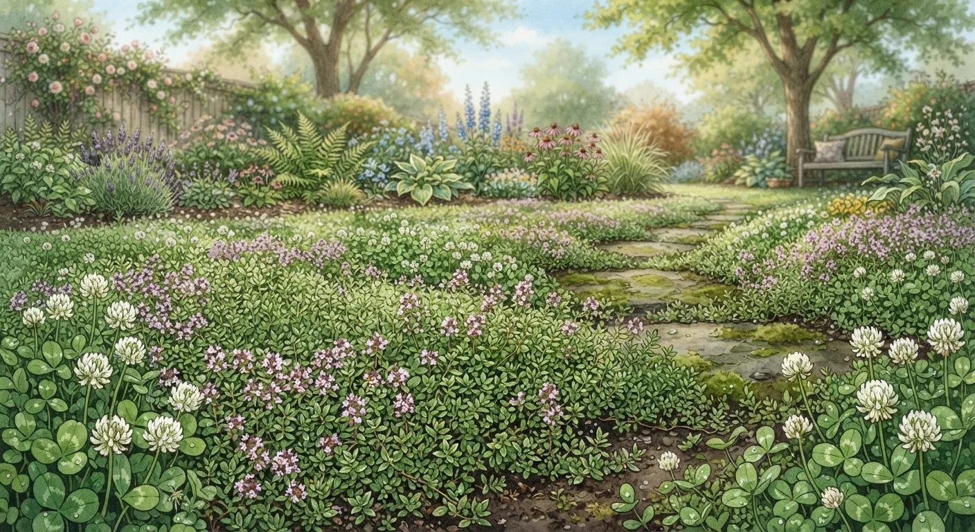 Ground Covers That Replace Grass in Low-Traffic Areas