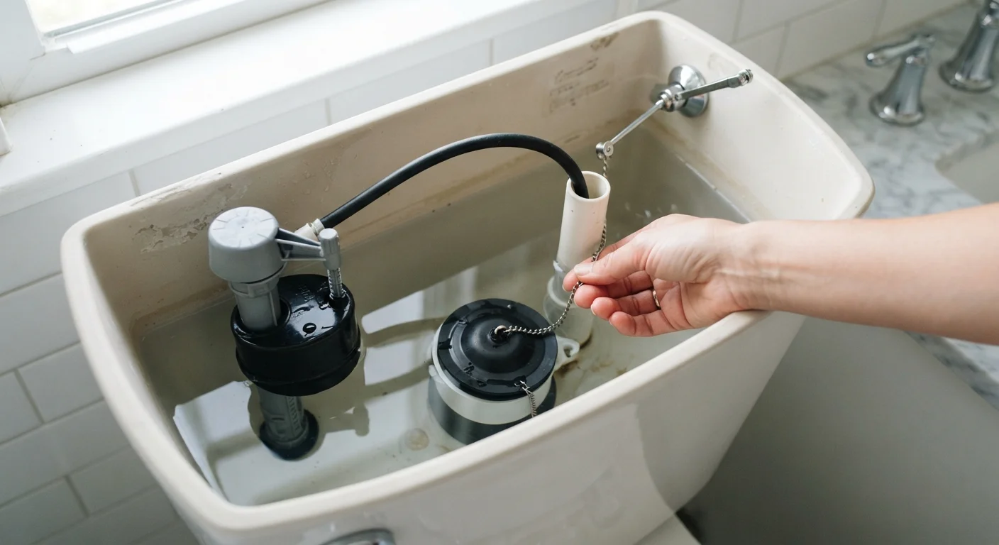 How to Diagnose and Stop a Running Toilet Without Calling a Plumber