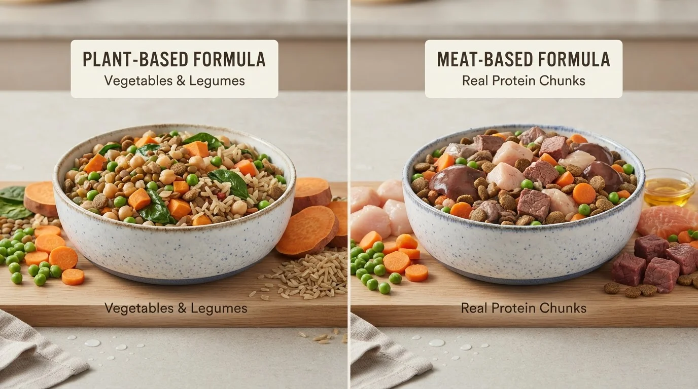 Plant-Based vs. Meat-Based Pet Diets