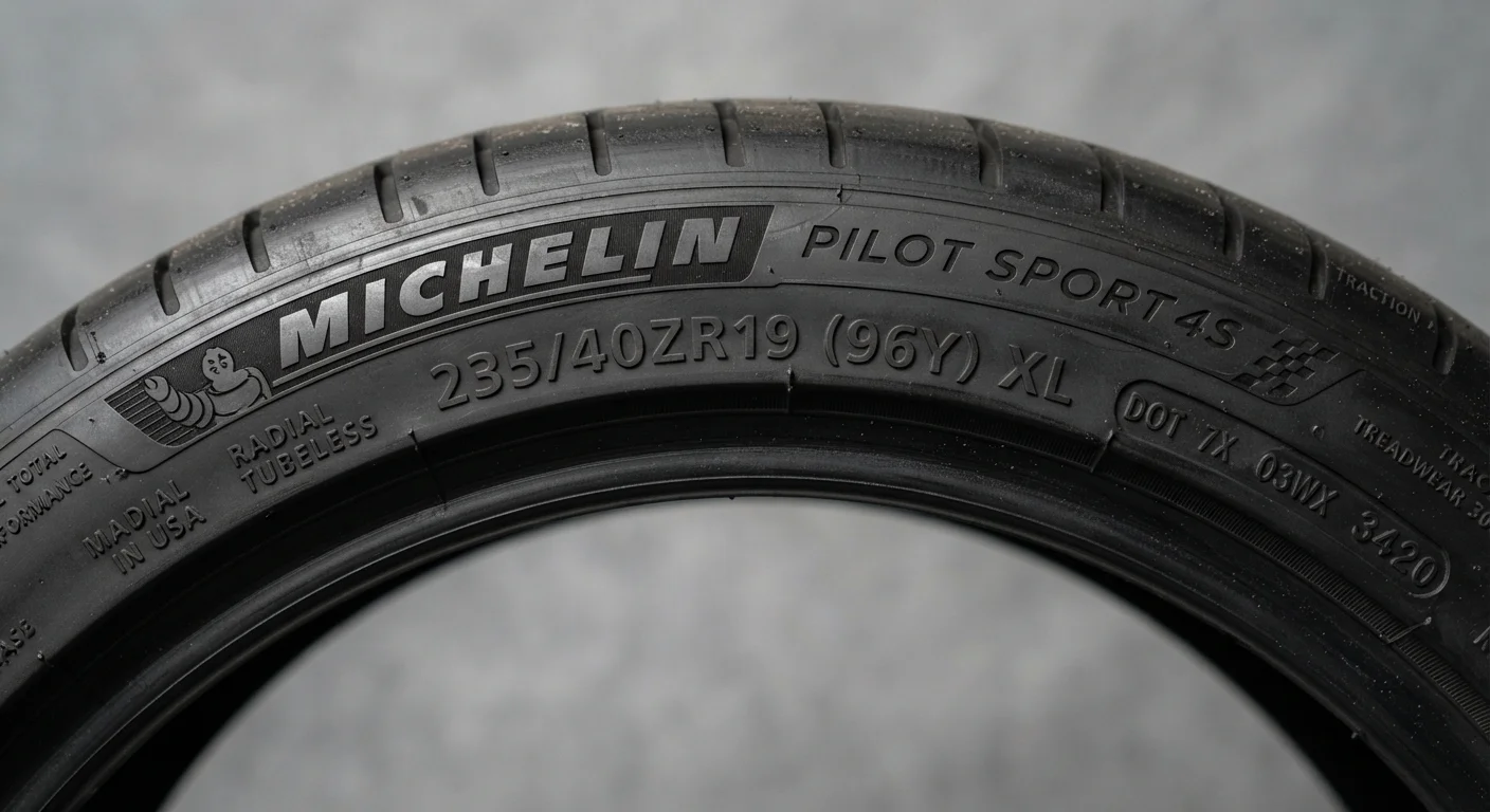 Reading Your Tyre Sidewall: What All Those Numbers and Letters Tell You