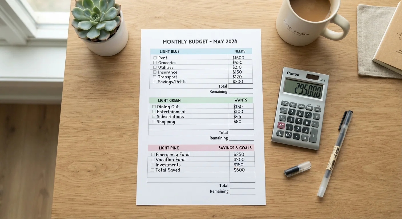 The 50/30/20 Rule Explained