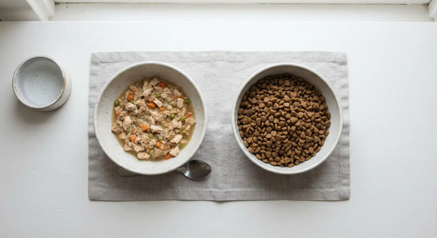 Wet Food vs Dry Food: Understanding the Real Nutritional Differences